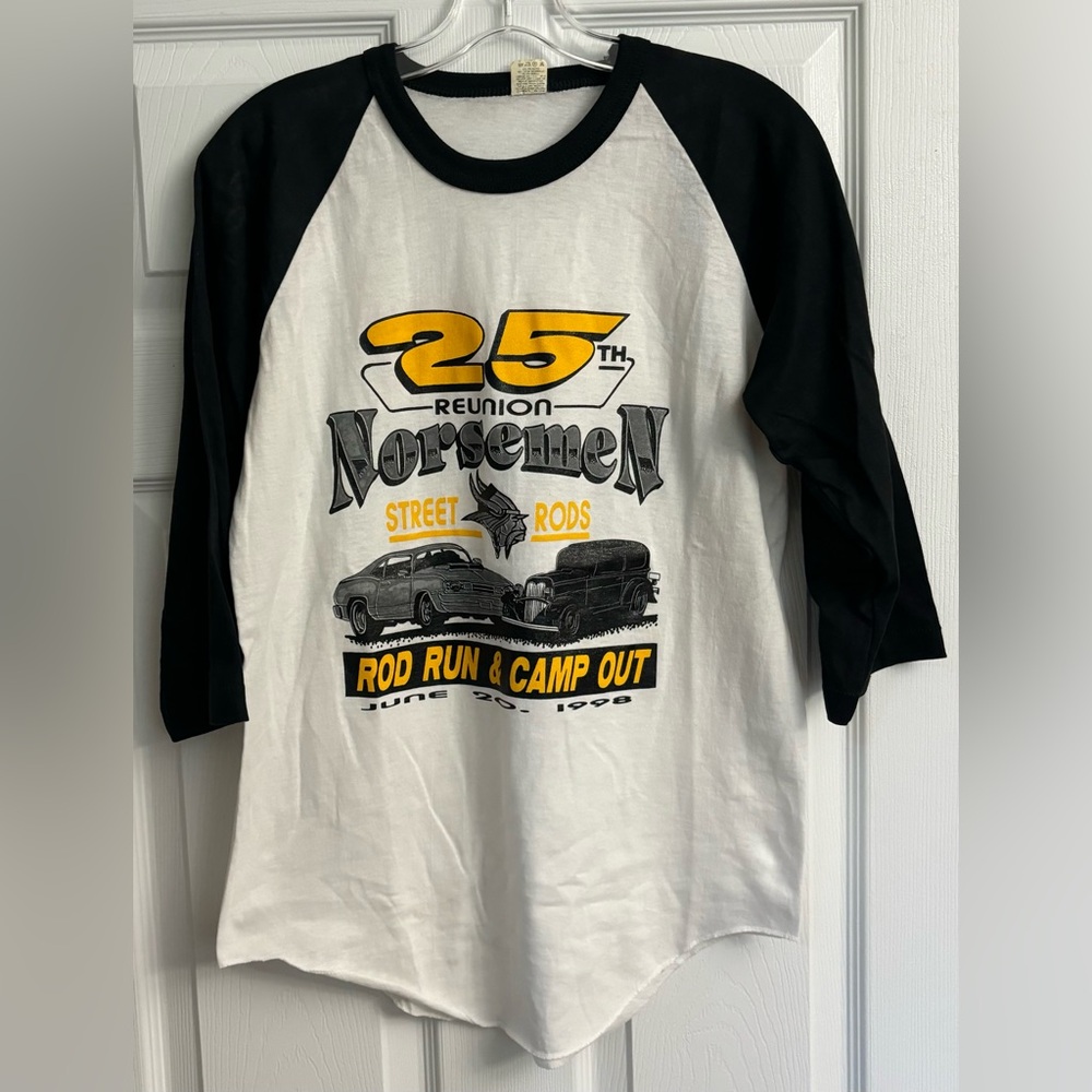 Vintage 1998 Norsemen Street Rods 25th Anniversary Rod Run & Camp Out Size M
